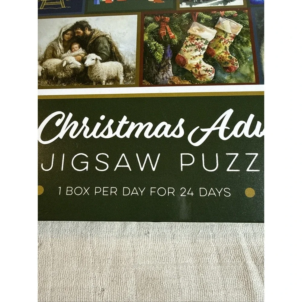 Christmas‎ Advent Jigsaw Puzzle 1000 Piece 24 Boxes One Per Day